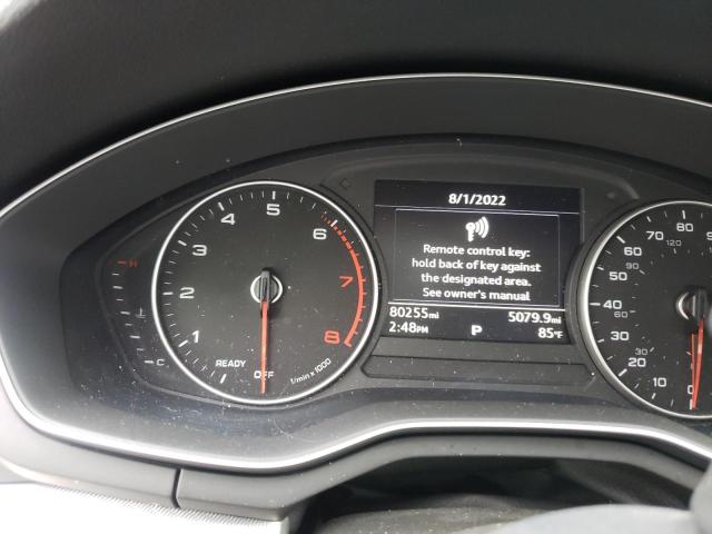 Photo 8 from auction – 2018 AUDI A4 PREMIUM with VIN WAUDNAF49JA070382