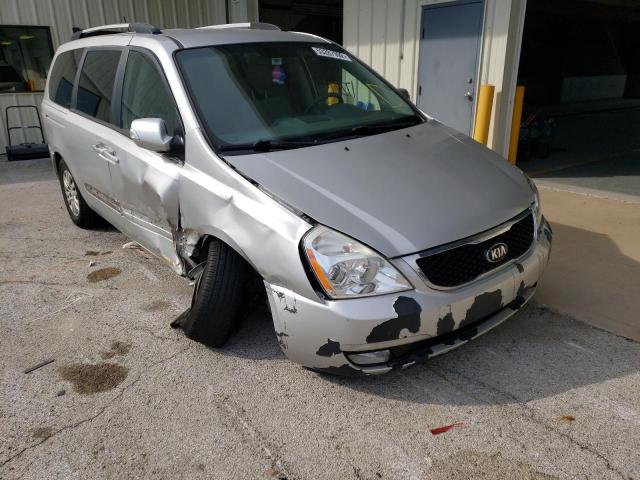 KIA SEDONA LX 2014 with VIN KNDMG4C74E6542610 - Photo from auction