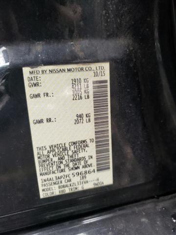 Photo 10 from auction – 2015 NISSAN ALTIMA 2.5 with VIN 1N4AL3AP2FC596864