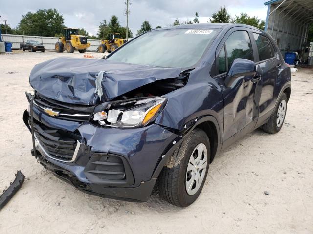Photo 2 from auction – 2018 CHEVROLET TRAX LS with VIN 3GNCJKSB4JL195942