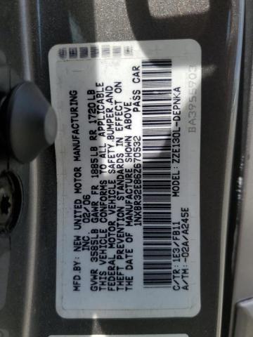 Photo 10 from auction – 2006 TOYOTA COROLLA CE with VIN 1NXBR32E86Z670532