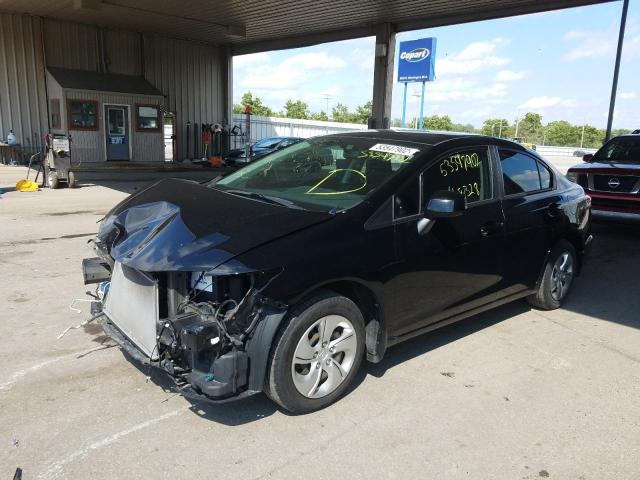 Photo 2 from auction – 2013 HONDA CIVIC LX with VIN 19XFB2F59DE000515