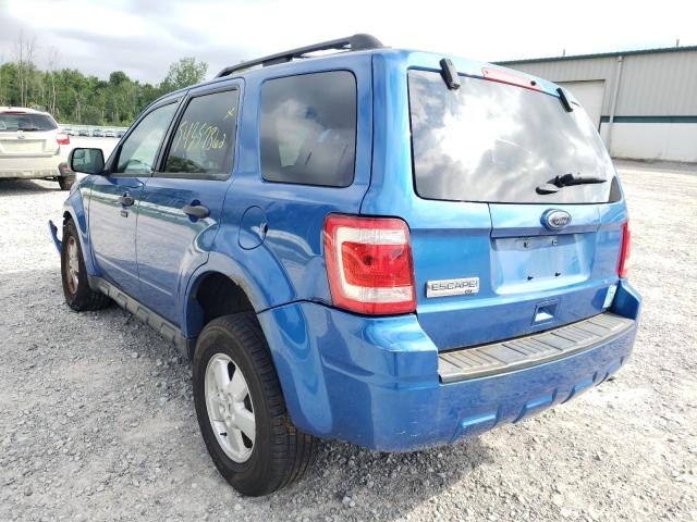 Photo 3 from auction – 2011 FORD ESCAPE XLT with VIN 1FMCU0D79BKB21119