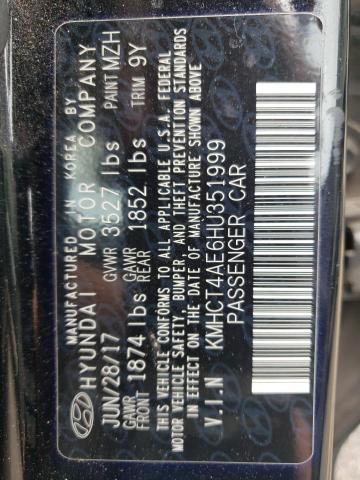 Photo 10 from auction – 2017 HYUNDAI ACCENT SE with VIN KMHCT4AE6HU351999