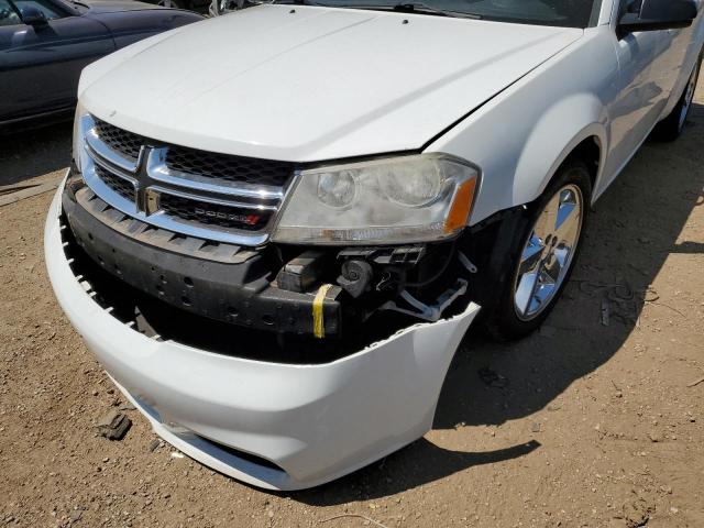 Photo 9 from auction – 2013 DODGE AVENGER SE with VIN 1C3CDZAB5DN724883