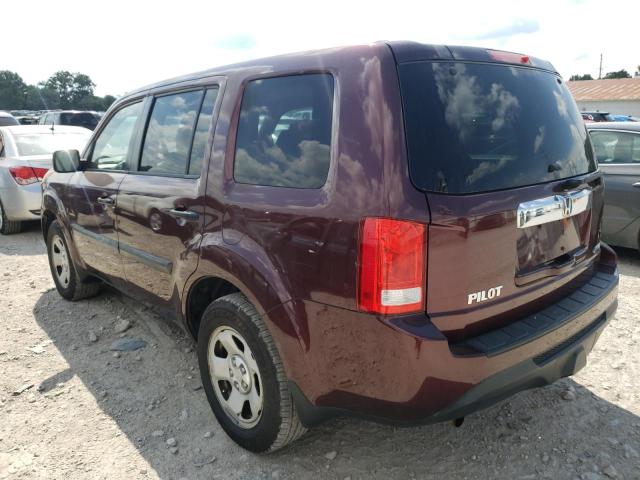 Photo 3 from auction – 2012 HONDA PILOT LX with VIN 5FNYF4H2XCB032314
