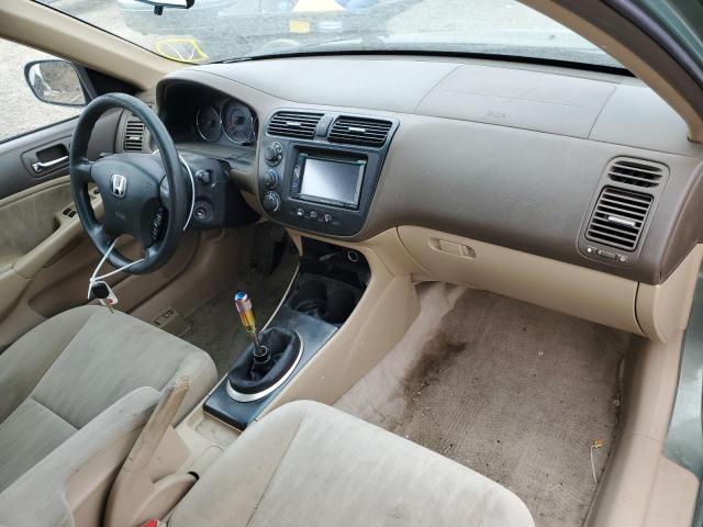Photo 9 from auction – 2004 HONDA CIVIC LX with VIN 2HGES15534H520738