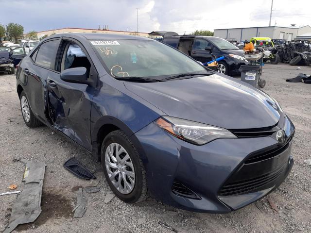 TOYOTA COROLLA L 2018 with VIN 5YFBURHE9JP741921 - Photo from auction