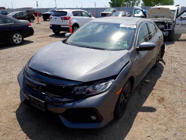 Photo 2 from auction – 2018 HONDA CIVIC EX with VIN SHHFK7H56JU201142