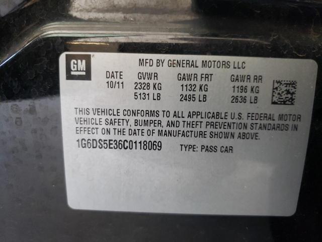 Photo 10 from auction – 2012 CADILLAC CTS PREMIU with VIN 1G6DS5E36C0118069