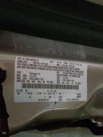 Photo 10 from auction – 2016 FORD C-MAX SEL with VIN 1FADP5BU3GL108332