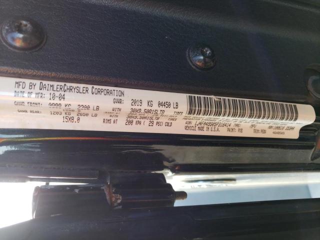 Photo 10 from auction – 2005 JEEP WRANGLER / with VIN 1J4FA49S05P316414