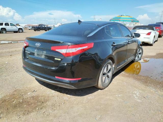 Photo 4 from auction – 2013 KIA OPTIMA HYB with VIN KNAGM4AD3D5052840