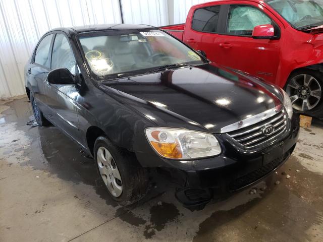 KIA SPECTRA EX 2008 with VIN KNAFE121485498450 - Photo from auction