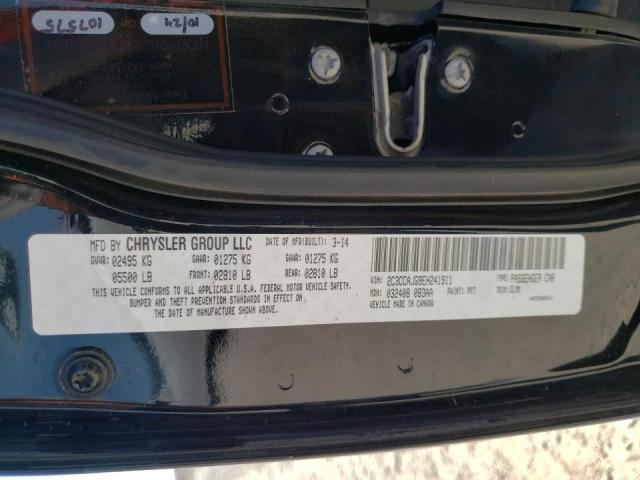 Photo 10 from auction – 2014 CHRYSLER 300C VARVA with VIN 2C3CCAJG9EH241911