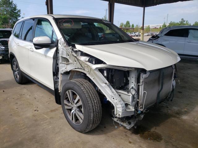 HONDA PILOT EXL 2017 with VIN 5FNYF5H8XHB034646 - Photo from auction