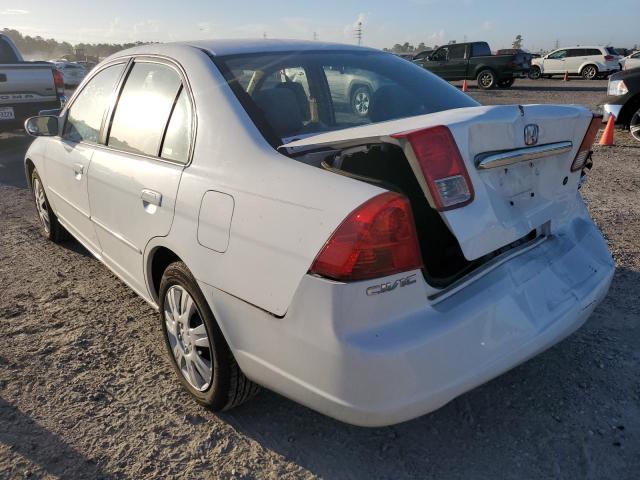 Photo 3 from auction – 2003 HONDA CIVIC EX with VIN 2HGES26703H612295