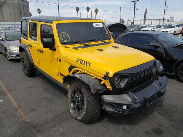 Photo 1 from auction – 2021 JEEP WRANGLER U with VIN 1C4HJXDN7MW617199
