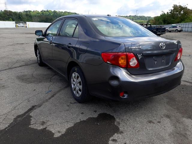 Photo 3 from auction – 2009 TOYOTA COROLLA BA with VIN JTDBL40E79J034186
