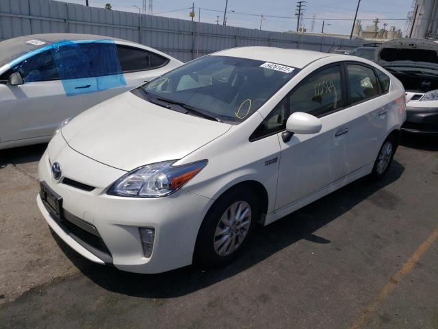 Photo 2 from auction – 2015 TOYOTA PRIUS PLUG with VIN JTDKN3DP2F3068990
