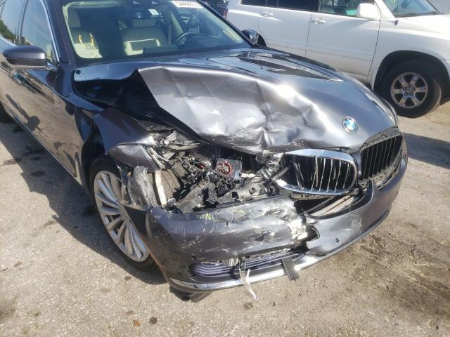 Photo 9 from auction – 2017 BMW 740 I with VIN WBA7E2C58HG739443