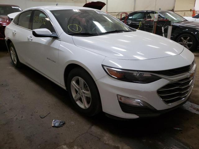 CHEVROLET MALIBU LS 2021 with VIN 1G1ZC5ST7MF087832 - Photo from auction