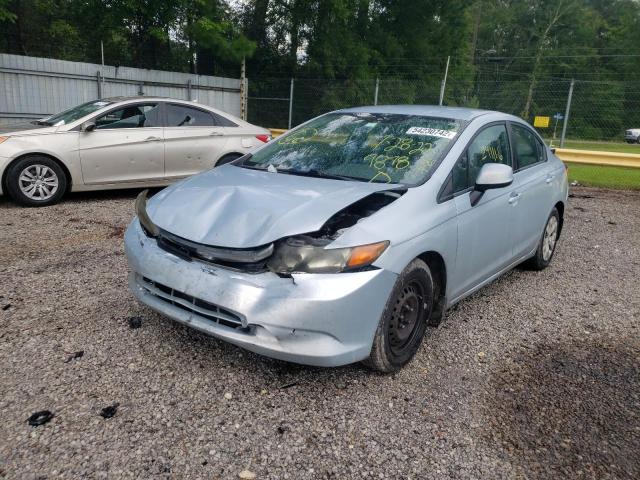 Photo 2 from auction – 2012 HONDA CIVIC LX with VIN 2HGFB2F59CH509878