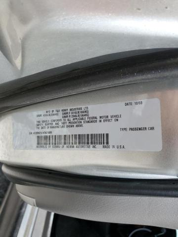 Photo 10 from auction – 2004 SUBARU LEGACY OUT with VIN 4S3BH675147621699