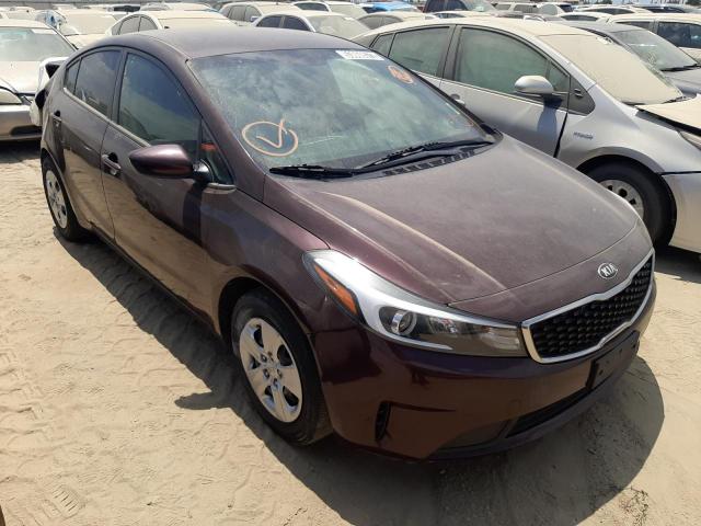 KIA FORTE LX 2017 with VIN 3KPFK4A76HE085923 - Photo from auction