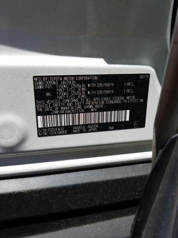 Photo 10 from auction – 2019 TOYOTA RAV4 LIMIT with VIN JTMY1RFV6KD512106