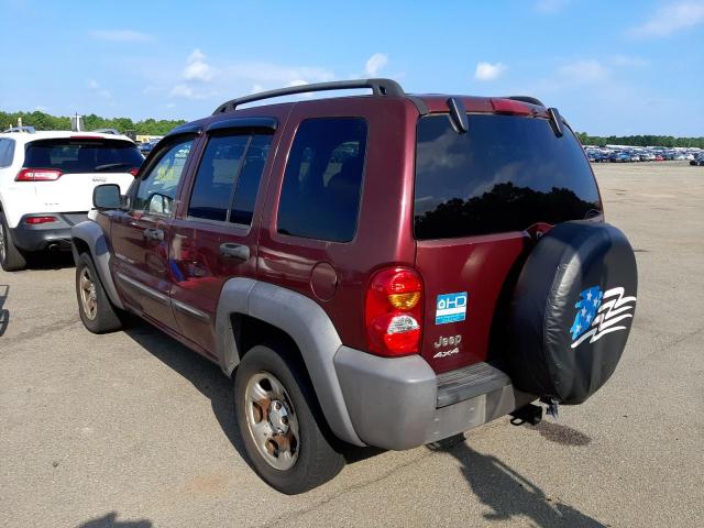 Photo 3 from auction – 2003 JEEP LIBERTY SP with VIN 1J4GL48KX3W652932