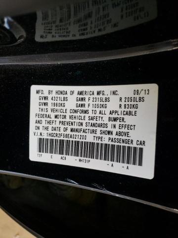 Photo 10 from auction – 2014 HONDA ACCORD SPO with VIN 1HGCR2F56EA021200