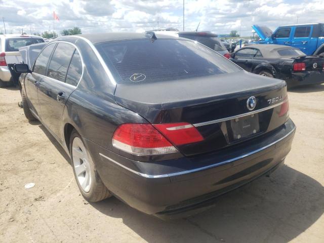 Photo 3 from auction – 2006 BMW 750 LI with VIN WBAHN83596DT60134