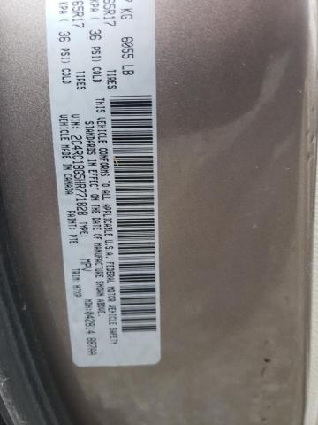 Photo 10 from auction – 2017 CHRYSLER PACIFICA T with VIN 2C4RC1BG5HR771828
