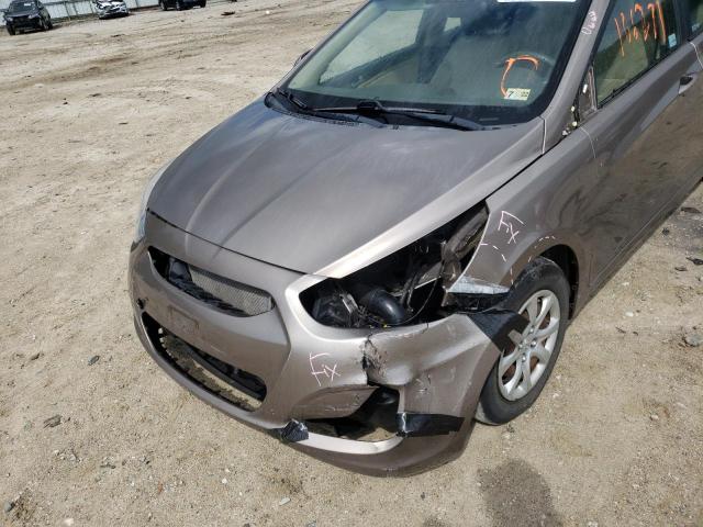 Photo 9 from auction – 2014 HYUNDAI ACCENT GLS with VIN KMHCT4AE7EU608308