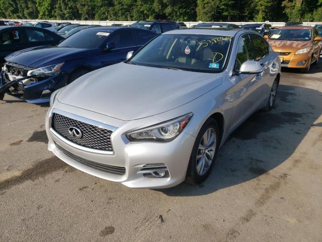 Photo 2 from auction – 2015 INFINITI Q50 BASE with VIN JN1BV7AR3FM394467