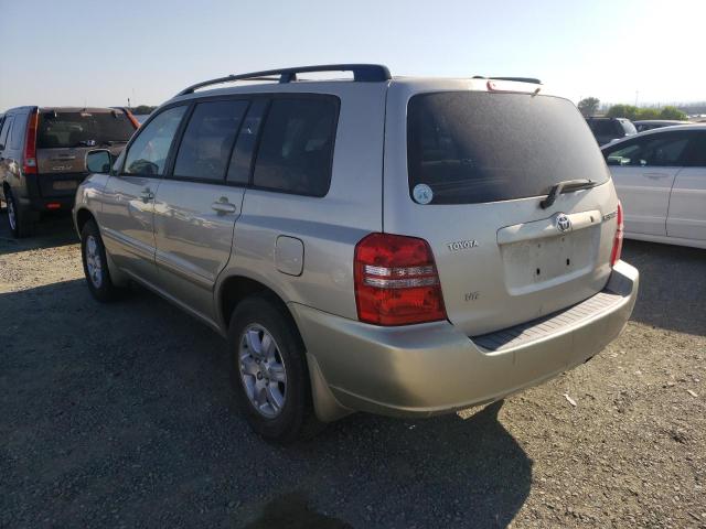 Photo 3 from auction – 2002 TOYOTA HIGHLANDER with VIN JTEGF21A720060288