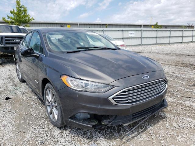 FORD FUSION SE 2017 with VIN 3FA6P0LU2HR358514 - Photo from auction