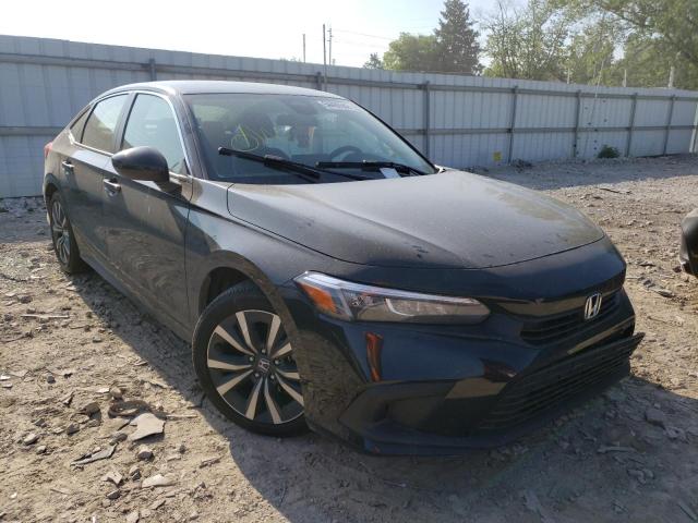 HONDA CIVIC EX 2022 with VIN JHMFE1F75NX003138 - Photo from auction
