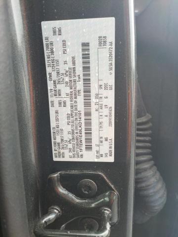 Photo 10 from auction – 2020 FORD F150 SUPER with VIN 1FTEW1E49LKD14101