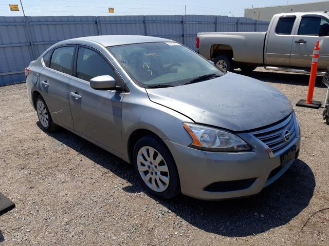 NISSAN SENTRA S 2014 with VIN 3N1AB7AP1EL690521 - Photo from auction