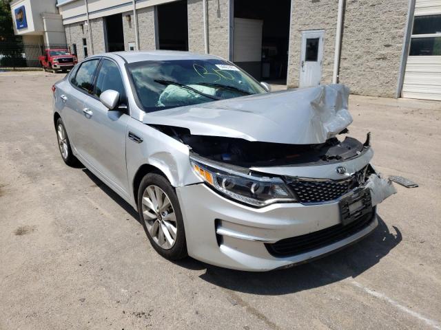 KIA OPTIMA EX 2017 with VIN 5XXGU4L33HG150324 - Photo from auction