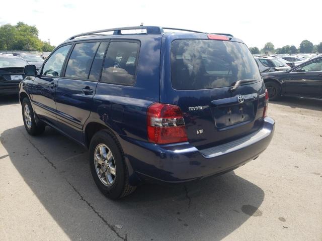 Photo 3 from auction – 2004 TOYOTA HIGHLANDER with VIN JTEDP21A540024666