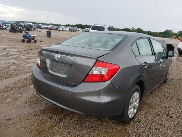 Photo 4 from auction – 2012 HONDA CIVIC LX with VIN 2HGFB2F54CH595570