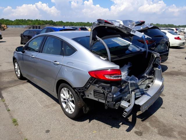 Photo 3 from auction – 2020 FORD FUSION SE with VIN 3FA6P0HD2LR142678