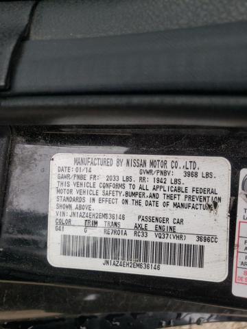 Photo 10 from auction – 2014 NISSAN 370Z BASE with VIN JN1AZ4EH2EM636146