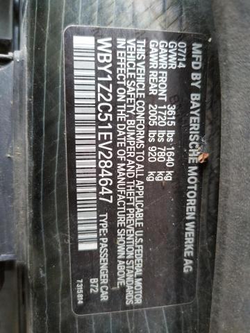 Photo 10 from auction – 2014 BMW I3 BEV with VIN WBY1Z2C51EV284647