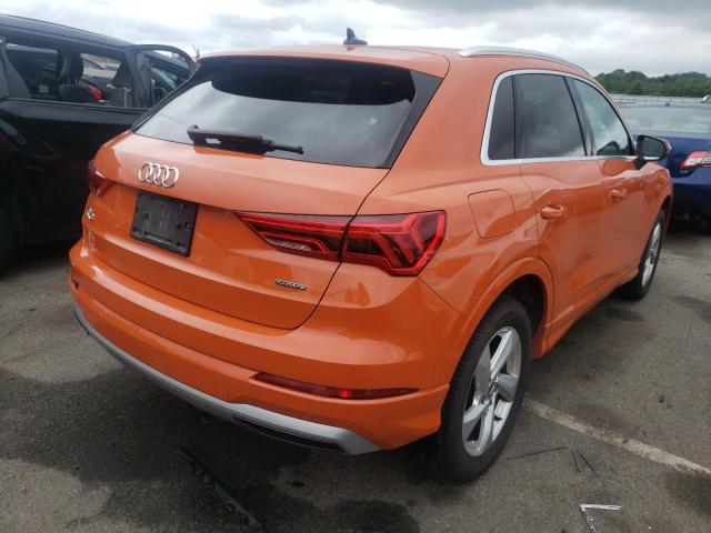 Photo 4 from auction – 2020 AUDI Q3 PREMIUM with VIN WA1AECF31L1036247