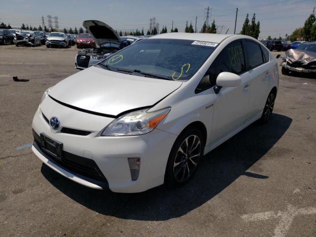 Photo 2 from auction – 2015 TOYOTA PRIUS with VIN JTDKN3DU9F0449257