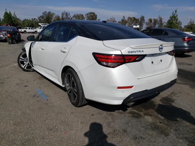 Photo 3 from auction – 2020 NISSAN SENTRA SR with VIN 3N1AB8DV5LY238846